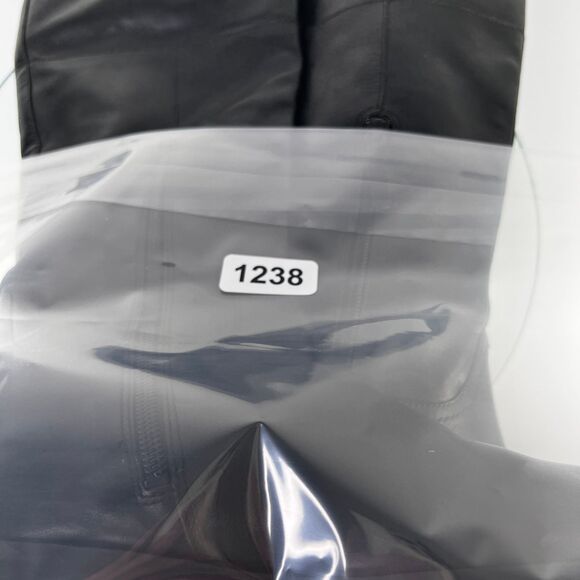 Cole Haan Harrington Knee High Riding Boot Black Leather equestrian W12033 - Picture 8 of 9